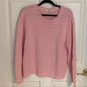 Pink sweater